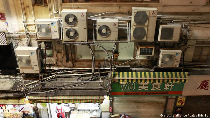 Air conditioners in Hong Kong