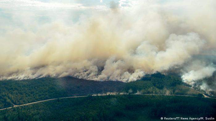 Schweden Waldbrände (Reuters/TT News Agency/M. Suslin)