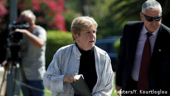 Για επαφές στη Κύπρο η απεσταλμένη του ΟΗΕ Τζέιν Χολ Λουτ.