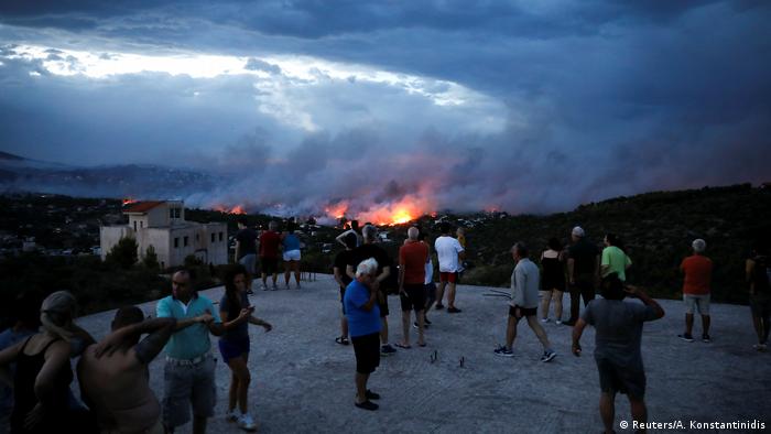 Waldbrände in Griechenland (Reuters/A. Konstantinidis)