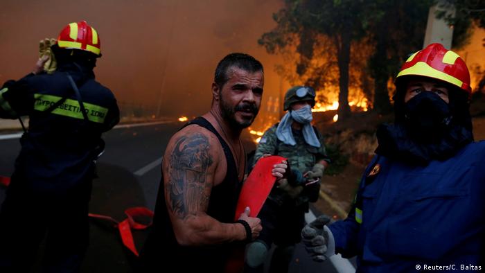 Griechenland | Waldbrände (Reuters/C. Baltas)