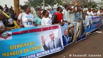 Kongo Ankunft Oppositionsführer Jean-Pierre Bemba (Reuters/K. Katombe)