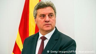 Mazedonien Präsident Gorge Ivanov (Getty Images/AFP/R. Atanasovski)