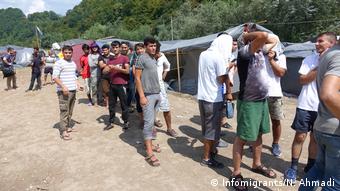 Πρόσφυγες στα σύνορα Βοσνίας-Κροατίας