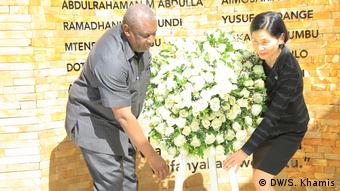 Tansania, Daressalam: 20jährige Gedenkfeier nach Bombenanschlag (DW/S. Khamis)