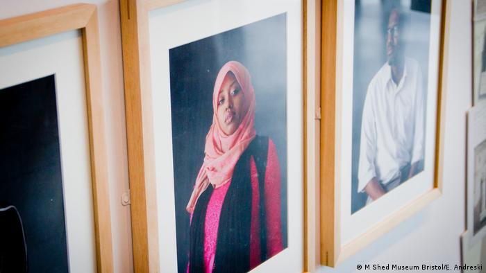 Pictures of the exhibition about young Somalis at Bristol's M Shed museum (M Shed Museum Bristol/E. Andreski)
