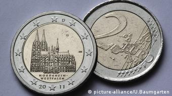 Zwei-Euro-Muenze, Motiv Vennenbernd/dpa (picture-alliance/U.Baumgarten)