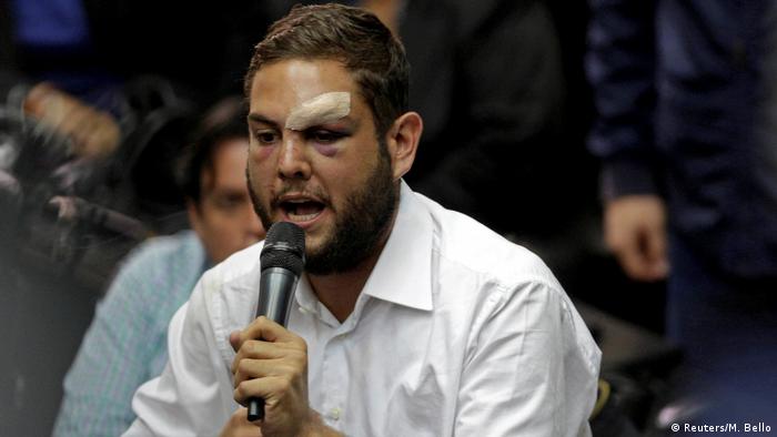 Venezuela Juan Requesens, Opposition (Reuters/M. Bello)