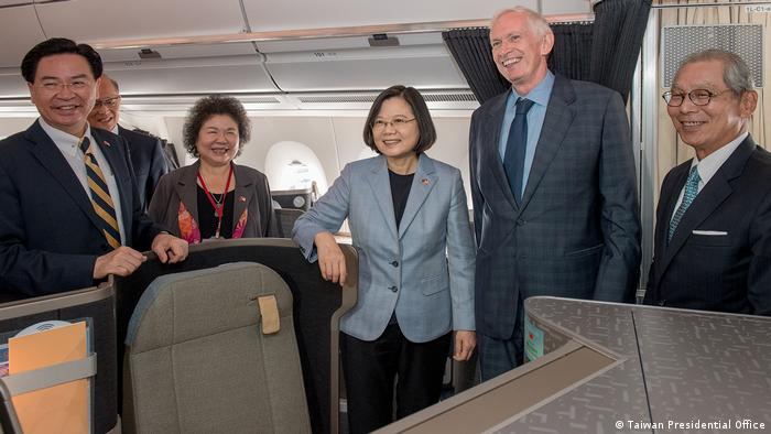 USA PrÃ¤sidentin Tsai Ing-Wen zu Besuch in Los Angeles (Taiwan Presidential Office)
