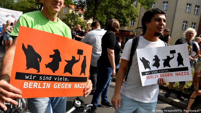 Deutschland Anti-Neo-Nazi-Demonstration in Berlin (Getty Images/AFP/J. Macdougall)