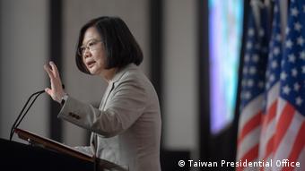 USA Houston - Taiwans Präsidentin Tsia Ing-Wen besucht die NASA (Taiwan Presidential Office)