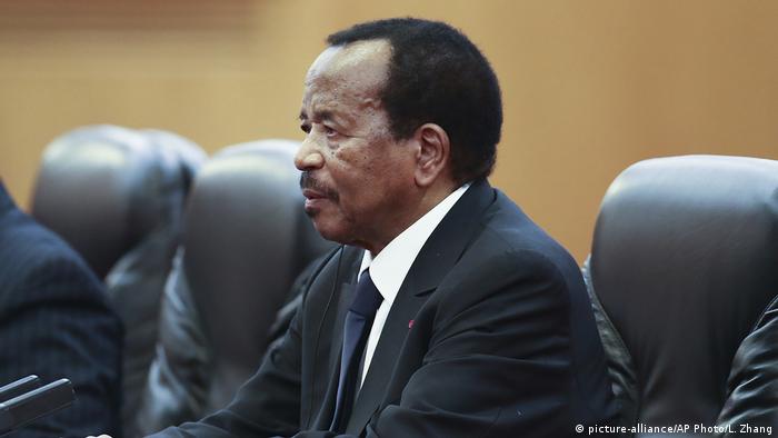 President Paul Biya (picture-alliance/AP Photo/L. Zhang)