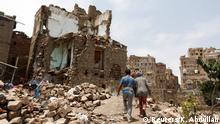 Jemen Sanaa Bürgerkrieg Ruinen
