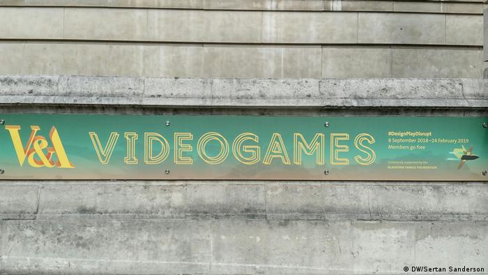 London Video Games im Victoria & Albert Museum (DW/Sertan Sanderson)