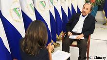 DW Interview mit dem Präsidenten Nicaraguas Manuel Ortega