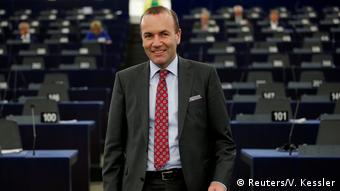 Frankreich, Straßburg: Manfred Weber im EU-Parlament (Reuters/V. Kessler)