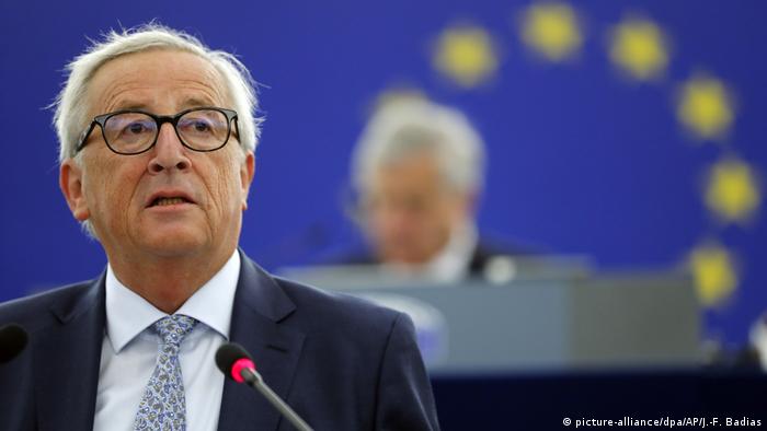 Frankreich Strasbourg - Jean-Claude Juncker (picture-alliance/dpa/AP/J.-F. Badias)