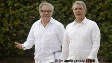 Kolumbien Luis Almagro und Präsident Ivan Duque