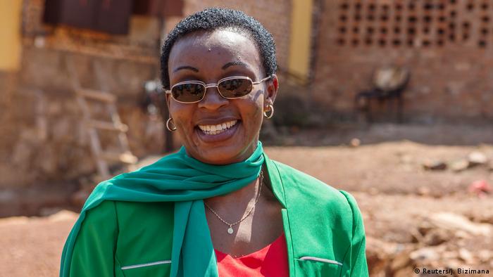 Ruanda Entlassung aus Gefängnis | Victoire Ingabire, Opposition FDU-Inkingi (Reuters/J. Bizimana)