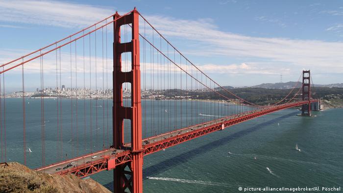 San Francisco Kalifornien Golden Gate Brücke