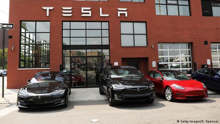 USA Tesla-Zentrum in New York (Getty Images/S. Spencer)