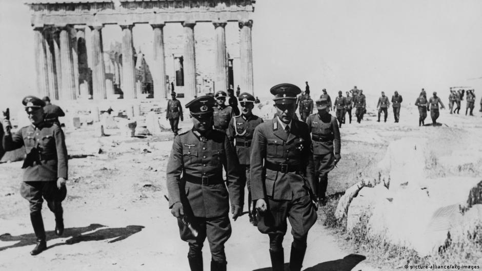 Griechenland Brauchitsch auf Akropolis Mai 1941