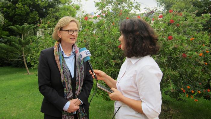 Albanien Tirana Susanne Schütz deutsche Botschafterin im DW Interview
