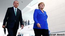 Deutschland Recep Tayyip Erdogan, Präsident Türkei & Angela Merkel, Bundeskanzlerin