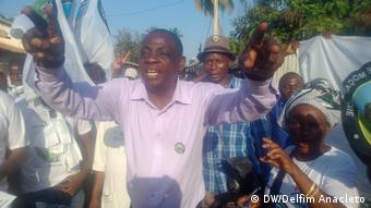 Mosambik Wahlkampf für Kommunalwahlen am 10. Oktober 2018 (DW/Delfim Anacleto)