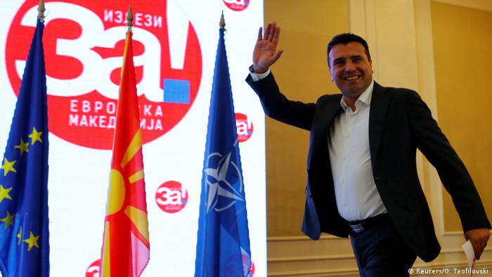 Mazedonien Referendum Namensstreit Zoran Zaev (Reuters/O. Teofilovski)