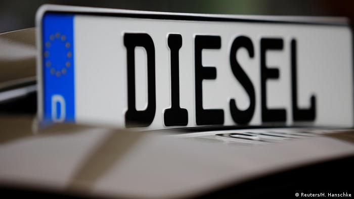 Deutschland KFZ-Kernnzeichen Diesel (Reuters/H. Hanschke)
