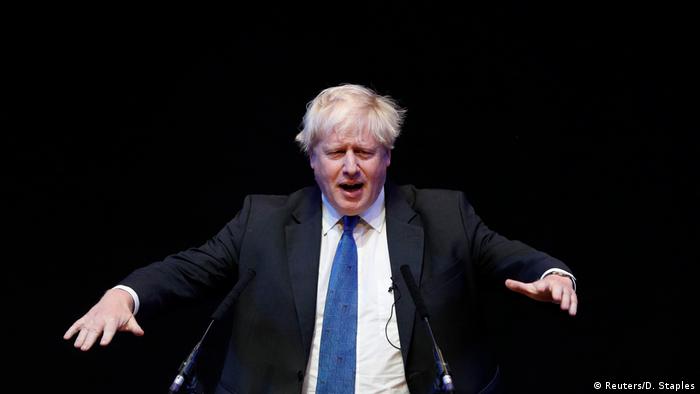 Birmingham Boris Johnson Rede auf Parteitag Konservative Partei (Reuters/D. Staples)