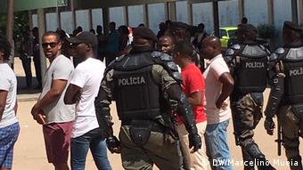 Mosambik Quelimane Lokalwahlen Polizei 