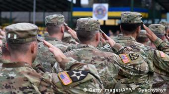 US-Soldaten (Getty Images/AFP/Y. Dyachyshyn)