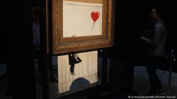 Geschreddertes Banksy Bild Anonyme Kauferin Will Es Behalten