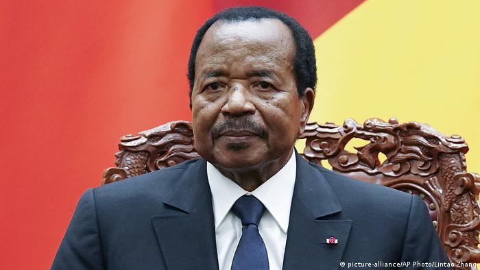 Kamerun Präsident Paul Biya (picture-alliance/AP Photo/Lintao Zhang)