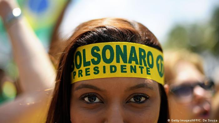 Brasilien Präsidentschaftskandidat Jair Bolsonaro (Getty Images/AFP/C. De Souza)