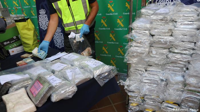 Spanien, Malaga: Drogenfund von 6 Tonnen Kokain (Reuters/J. Nazca)