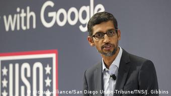 Google CEO Sundar Pichai (picture-alliance/San Diego Union-Tribune/TNS/J. Gibbins)
