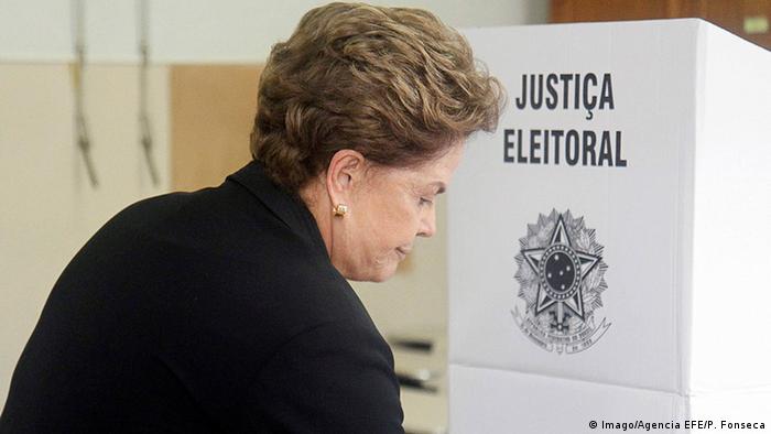 Brasilien Präsidentschaftswahlen Dilma Rousseff (Imago/Agencia EFE/P. Fonseca)