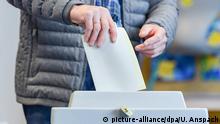 Deutschland Hessen Landtagswahlen - Stimmabgabe