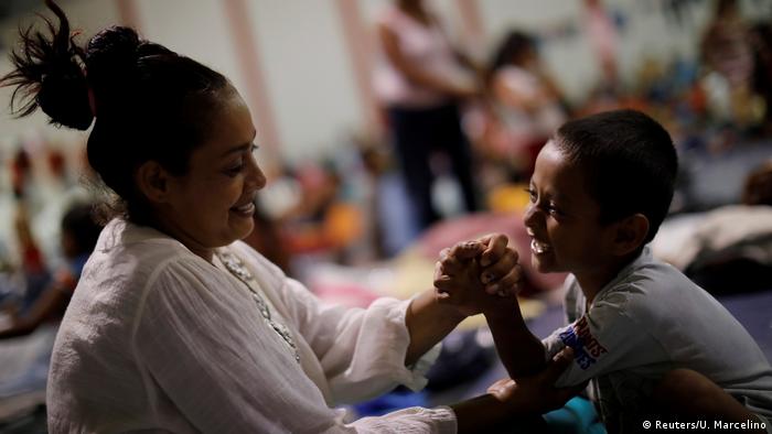 Mexiko Flüchtlingskarawane zur US Grenze - Glenda Escobar (Reuters/U. Marcelino)