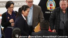 Peru Keiko Fujimori in Lima