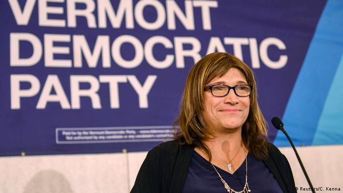 La demócrata Christine Hallquist casi se convierte en la primera gobernadora transgénero del país.