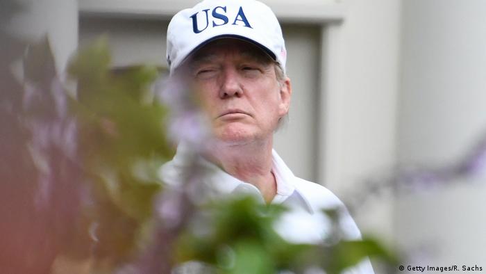 USA, Washington: Trump in der Natur (Getty Images/R. Sachs)