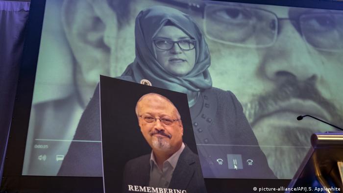 Fall Khashoggi - Gedenkveranstaltung in Washington (picture-alliance/AP/J.S. Applewhite)