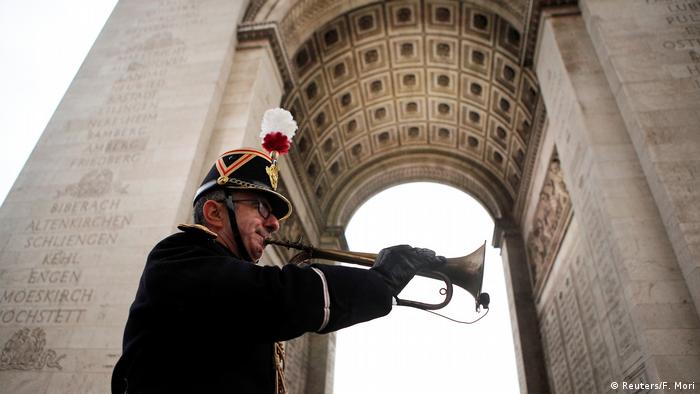 100 Jahre Ende Erster Weltkrieg Gedenkfeier in Paris (Reuters/F. Mori)
