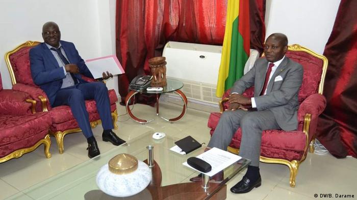 Guinea-Bissau und der Premier Minister (DW/B. Darame)