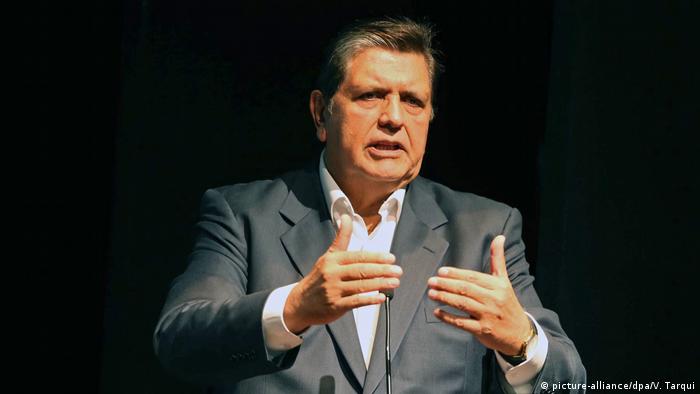 Alan García, expresidente de Perú.