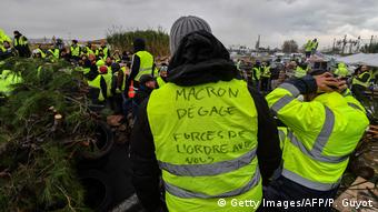 Frankreich Proteste gegen Erhöhung von Benzinsteuern (Getty Images/AFP/P. Guyot)